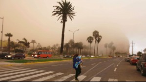 Emiten alerta meteorológica por potentes vientos de hasta 100 km/h en estas dos regiones