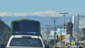 ¿Hasta cuándo durará la nieve que cayó en la cordillera del Norte Chico por la baja segregada?