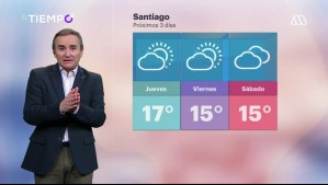 Pronóstico del tiempo para este jueves 9 de mayo