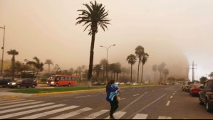 Tormentas de arena y vientos que podrían ser moderados: Declaran alerta preventiva en estas dos regiones del país