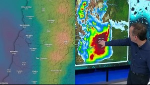 Así son los dos fenómenos que traerán lluvia el fin de semana a seis regiones