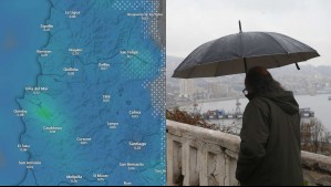 Lluvia en Valparaíso el fin de semana: Revisa el pronóstico del tiempo para este viernes, sábado y domingo
