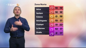 Comienzan a retirarse las lluvias de la zona central y parte del Norte Chico