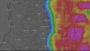 Se viene un tercer sistema frontal con lluvia y nieve: Así se comportará este fenómeno en Santiago el fin de semana