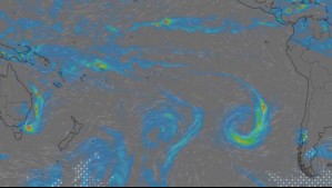 El impresionante viaje de más de 10 mil kilómetros de las lluvias que llegarán a Chile la próxima semana