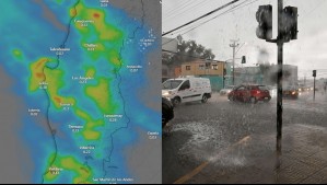 Declaran alerta meteorológica por precipitaciones que podrían ser fuertes 'con isoterma cero alta' en estas 3 regiones