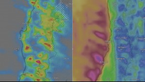 El ciclón ya casi se estaciona frente a las costas de Chile: Estos serán los 4 pulsos de lluvias a partir de este lunes