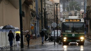 A esta hora comenzará a llover en Valparaíso: Así se sentirán los últimos coletazos del ciclón extratropical