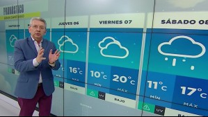 A esta hora comenzará el primer pulso de lluvia en Santiago: Revisa el pronóstico de Jaime Leyton