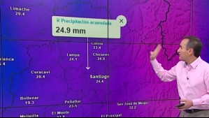 Pronóstico en tiempo real de Santiago: Alejandro Sepúlveda adelanta que podría llover cuatro días de la próxima semana
