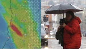 A partir de esta hora comenzarán las 'fuertes lluvias' en toda la región de Valparaíso: Serán 'breves, pero intensas'