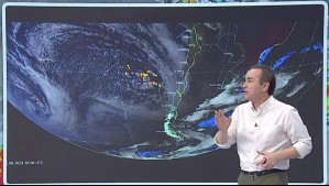 'Está ingresando una banda de nubosidad tormentosa' sobre estas regiones: Chaparrones, tormentas eléctricas y granizos