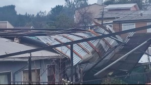 Esta es la clasificación preliminar del tornado en Penco: La velocidad de los vientos alcanzó los 137 km/h