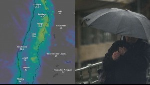 Chubascos y ráfagas de 40 km/h en estas ciudades: Así es el pronóstico de precipitaciones para este domingo