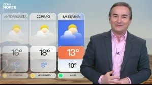 Pronóstico del tiempo para este viernes 19 de julio