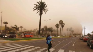Tormentas arenas se podrían producir en estas zonas de Atacama y otras dos regiones
