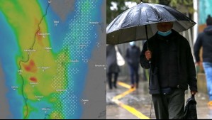 Lluvias y viento de 80 km/h este miércoles en siete regiones del país: ¿En dónde lloverá?