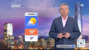 Pronóstico del tiempo para este viernes 9 de julio