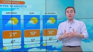 Bancos de neblina en la Región Metropolitana: Este es el pronóstico del tiempo de Alejandro Sepúlveda