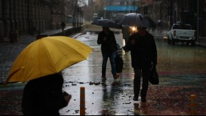 Probables precipitaciones hasta por 4 días en la RM: Así serán los chubascos que se esperan en Santiago