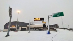 Chubascos de aguanieve y vientos de hasta 50 km/h: Pronóstico para el fin de semana del Paso Los Libertadores