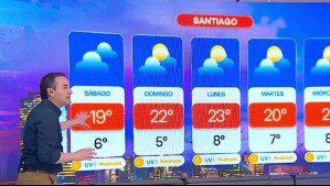 'Será un amanecer bastante fresco': Pronostican niebla y neblina en Santiago para este sábado