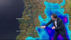 'Es bastante desorganizado': Así será el avance del nuevo sistema frontal que llegará este martes a Santiago