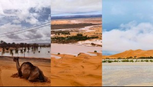 Las impresionantes imágenes de las atípicas lluvias en el desierto del Sahara: ¿Por qué ocurrió este fenómeno?