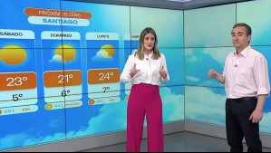 Pronóstico del tiempo para este viernes 13 de septiembre