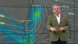 Así serán los efectos del nuevo sistema frontal: En estos sectores se concentrarán las precipitaciones