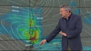 ¿Temporal llegará a Santiago? Jaime Leyton explica el recorrido de poderoso sistema frontal