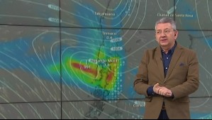 'A ratos serán intensas': Así serán las precipitaciones que traerá el temporal este fin de semana