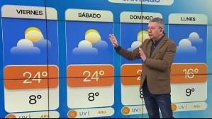 'Sin mayor diferencia': Jaime Leyton pronostica un sábado primaveral en Santiago a la espera del bajón de temperatura