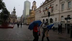 Dos días de lluvia y cielos nublados con altas temperaturas matinales: Así estará el tiempo en Santiago esta semana