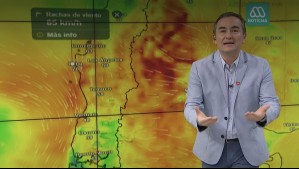 5 regiones estarán bajo un temporal breve este miércoles: 'Será más el viento que la lluvia'