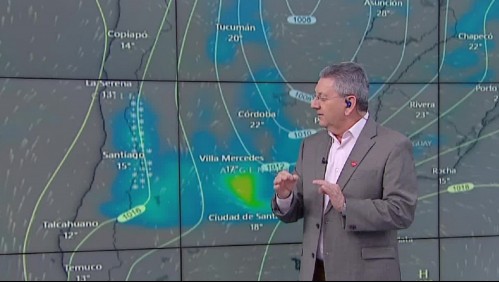 A esta hora llovería en Santiago este martes: Jaime Leyton explica cómo serán estas precipitaciones