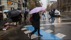 Lluvia en Santiago este miércoles 23 de octubre: En este sector se concentrarán las precipitaciones al final del día
