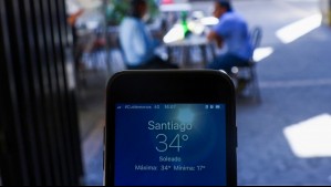 A esta hora será el peak de calor en Santiago este lunes: 'Será el más sofocante'