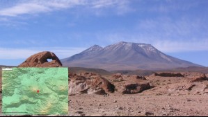 Reportan actividad en el volcán Ollagüe: ¿Qué tan fuertes fueron los sismos registrados?