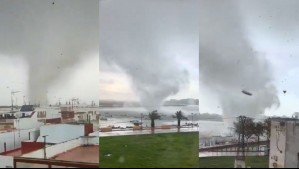 Los impactantes videos de embarcaciones 'volando' por un tornado en España: 'Lo que está pasando no es normal'