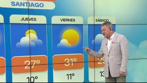 'En Santiago se instala el calor': Así será este miércoles según el meteorólogo Jaime Leyton