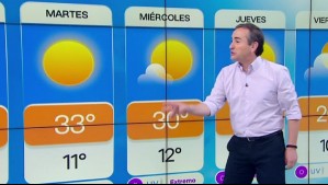 'Será el día más caluroso de la semana': Alejandro Sepúlveda advierte de altas temperaturas en Santiago este martes