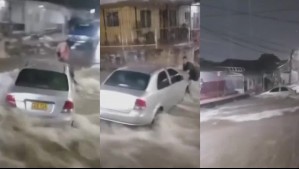 Declaran 'situación de desastre' en Colombia por fenómenos climáticos: Hombre trató de 'rescatar' su auto del agua Declaran 'situación de desastre' en Colombia por fenómenos climáticos: Hombre trató de 'rescatar' su auto del agua