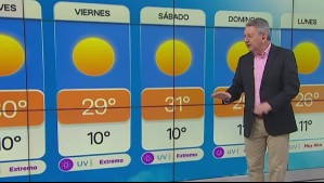 'Sin mayores cambios': Jaime Leyton adelanta el pronóstico de Santiago para este viernes