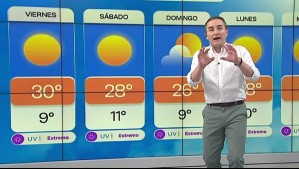 Baja la máxima este sábado: Pronóstico de Alejandro Sepúlveda para Santiago