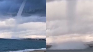 Registran una imponente tromba marina registrada en Sicilia: ¿Podría ocurrir algo así en Chile?