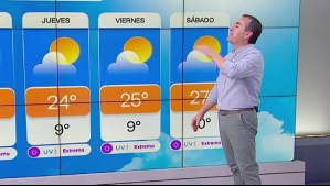 Leve descenso de las temperaturas este miércoles en Santiago: Pronóstico actualizado del tiempo