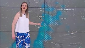 Inestabilidad dejaría chubascos en estos sectores de Santiago la tarde del jueves