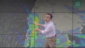 'Ya ingresó el sistema frontal': Estas 10 regiones tendrán precipitaciones a partir de la tarde de este jueves