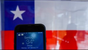Advertencia meteorológica en cinco regiones por temperaturas de hasta 34°C: Incluye a la Región Metropolitana